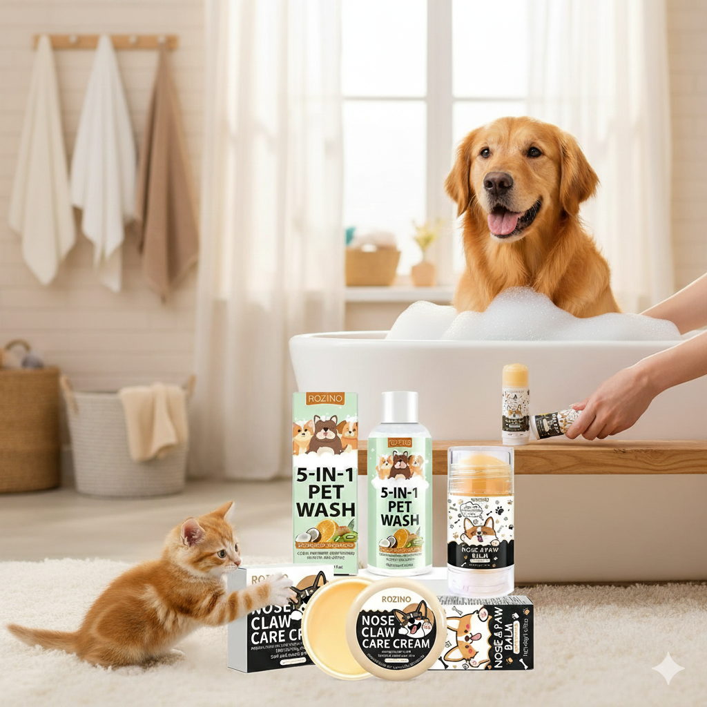 Pet Care Set: The Complete Grooming & Skincare Bundle