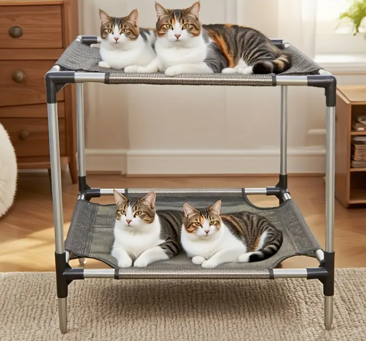 Ventilated and Cool Elevated Pet Bed - The Ideal Summer Sleeping Solution