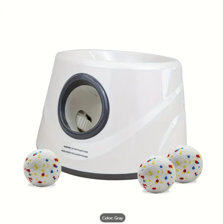 Automatic Pet Dog Ball Launcher - Intelligence Training & High-Energy Play