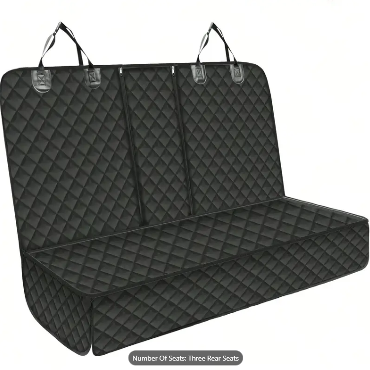 Durable Backseat Car Cover - For Pets