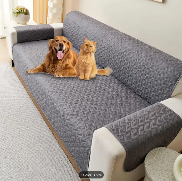 Waterproof Pet Sofa Cover – Stylish Furniture Protector for Homes with Pets